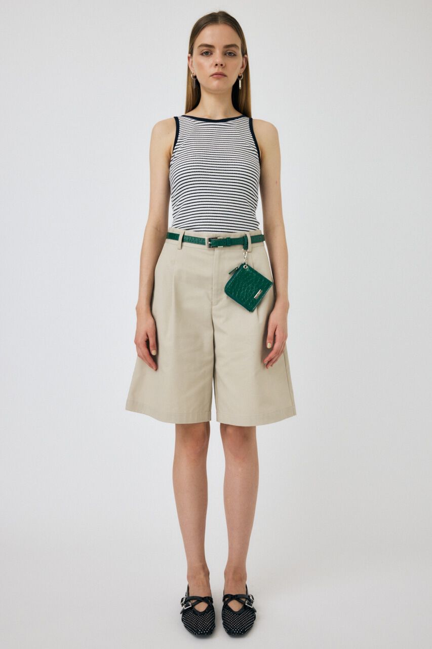 MOUSSY「CUP IN BORDER タンク」|タンクトップ|