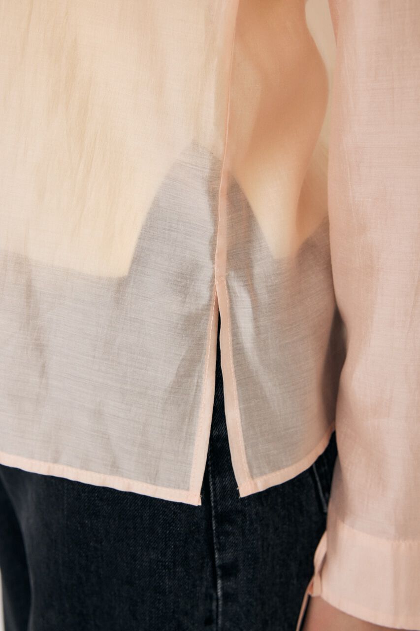 MOUSSY「RIBBON シアーシャツ」|シャツ・ブラウス|