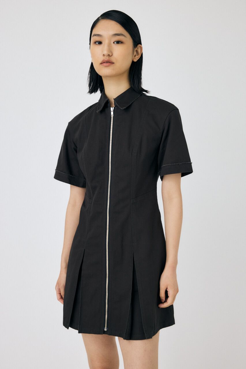 MOUSSY「STITCH WORK FIT ミニドレス」|ワンピース|