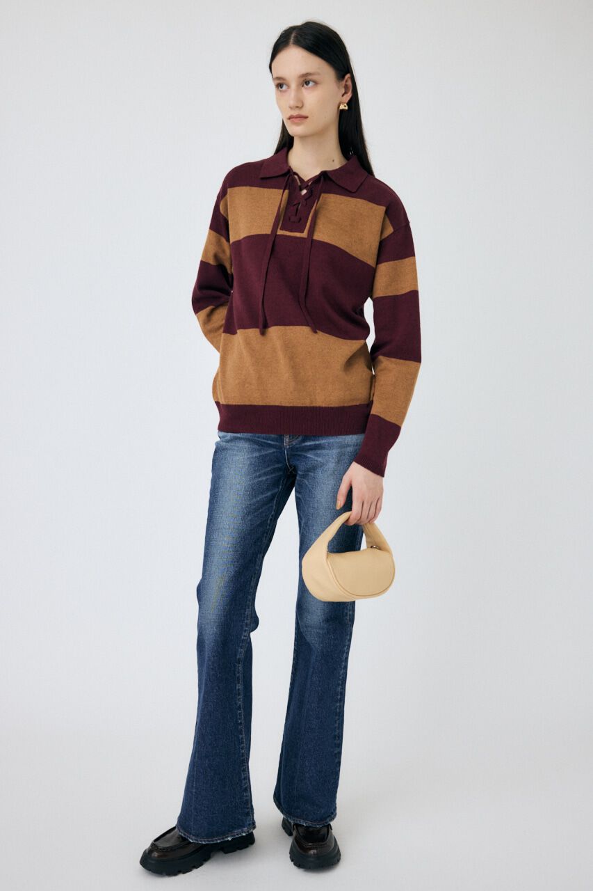 MOUSSY「RUGGER ニットトップス」|ニット・セーター|