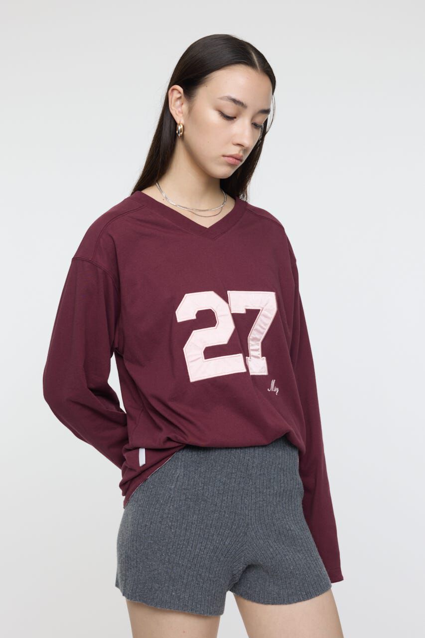 MOUSSY「REVERSIBLE MESH L/S TSJ」|Tシャツ・カットソー|
