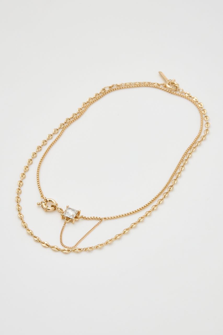 MOUSSY「COMBI CHAIN ネックレス」|ネックレス|