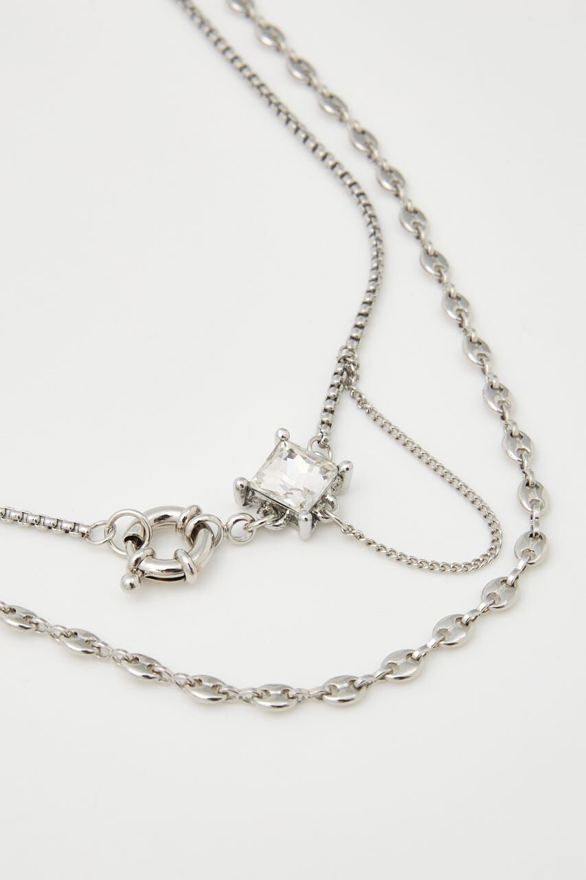 MOUSSY「COMBI CHAIN ネックレス」|ネックレス|