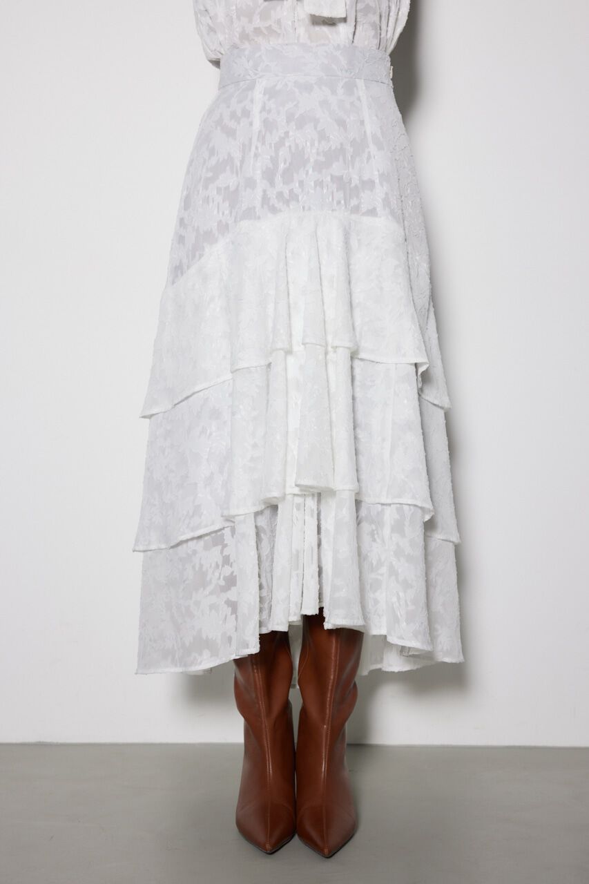 rienda「フィッシュテールティアードスカート」|スカート|