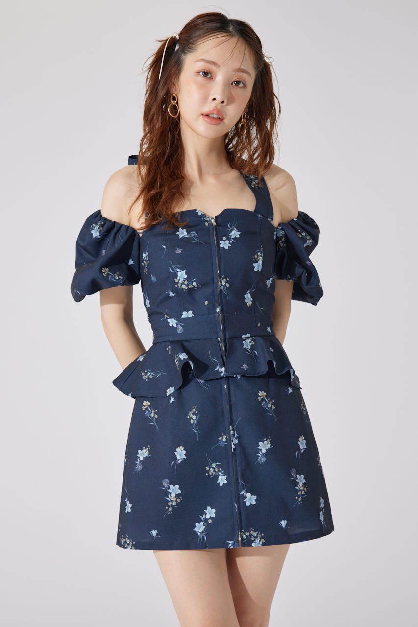 rienda「2WAYオフショルベアワンピース」|ワンピース|NVY