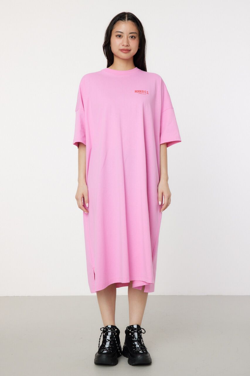 RODEO CROWNS「サガラワッペン ロゴ Tワンピース」|ワンピース|
