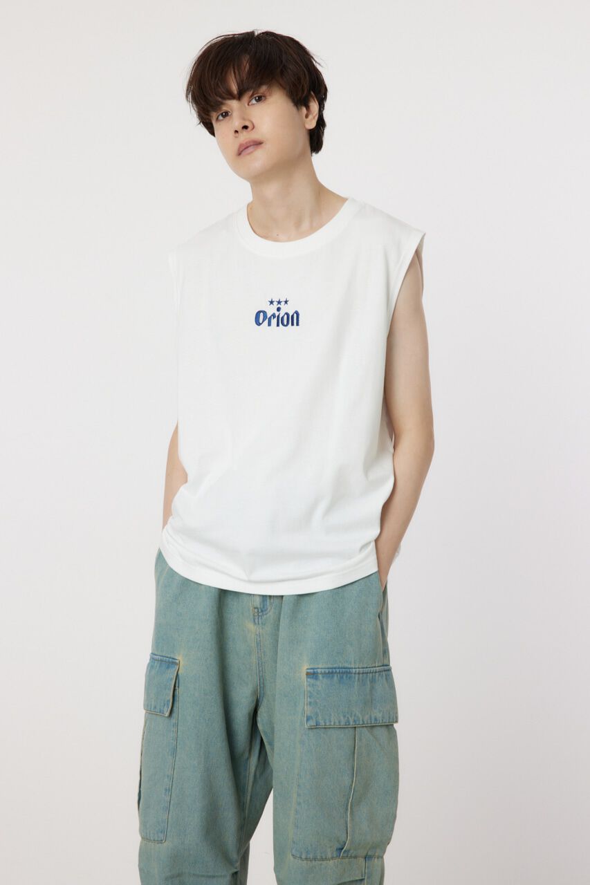 RODEO CROWNS「Orion Beer x RCSノースリーブトップス」|タンクトップ|