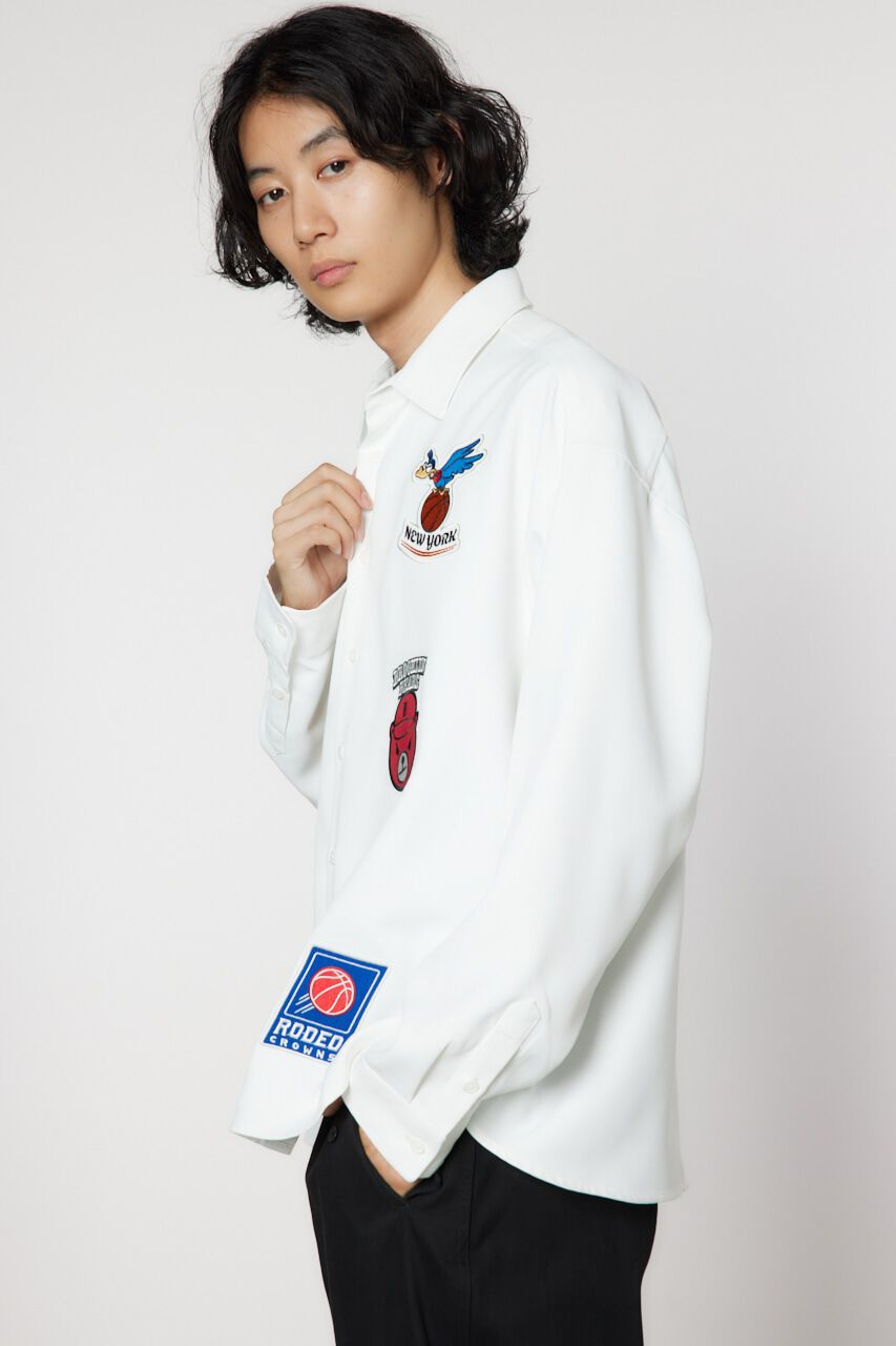 RODEO CROWNS「embroidery patch shirt」|シャツ・ブラウス|