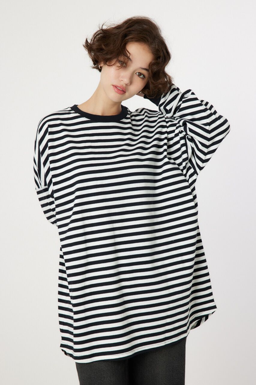 RODEO CROWNS「スクエアネームL/Sワンピース」|ワンピース|