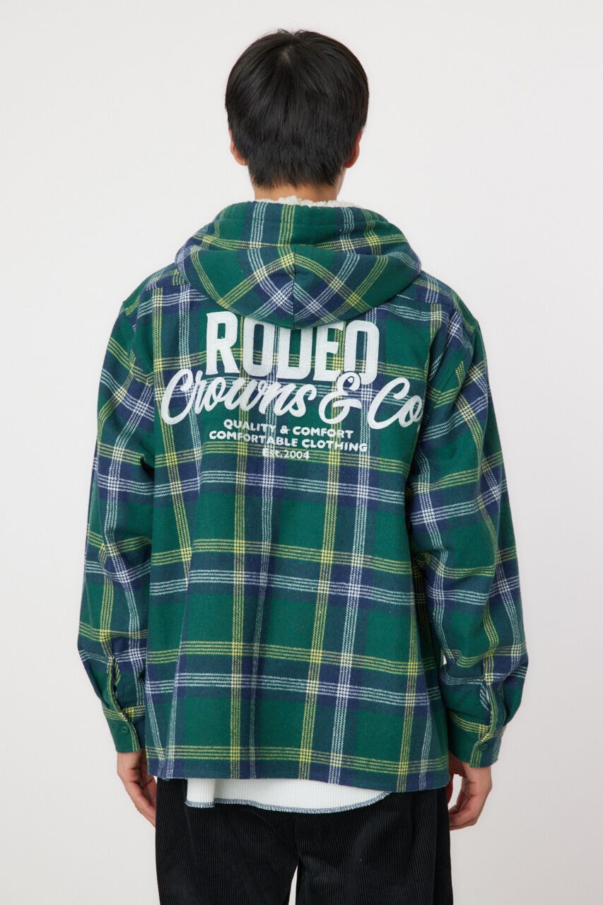 RODEO CROWNS「boa hooded シャツ」|シャツ・ブラウス|