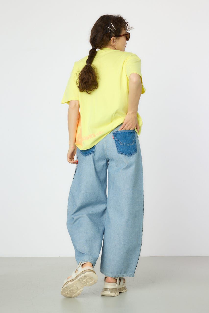 RODEO CROWNS「リバースワイドデニム」|デニム|