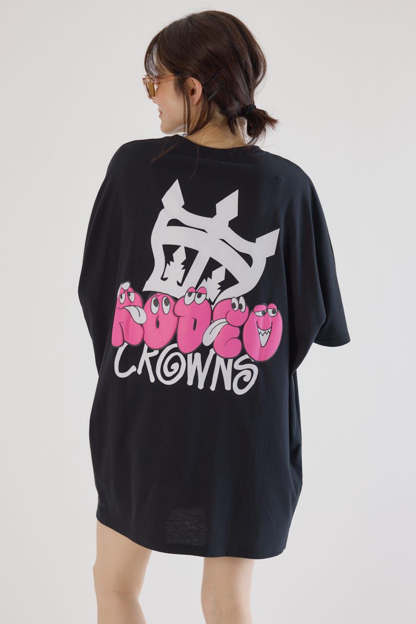 RODEO CROWNS「ストリートFace Logo Tワンピース」|ワンピース|