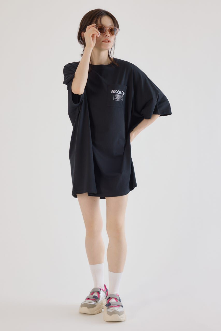 RODEO CROWNS「ストリートFace Logo Tワンピース」|ワンピース|