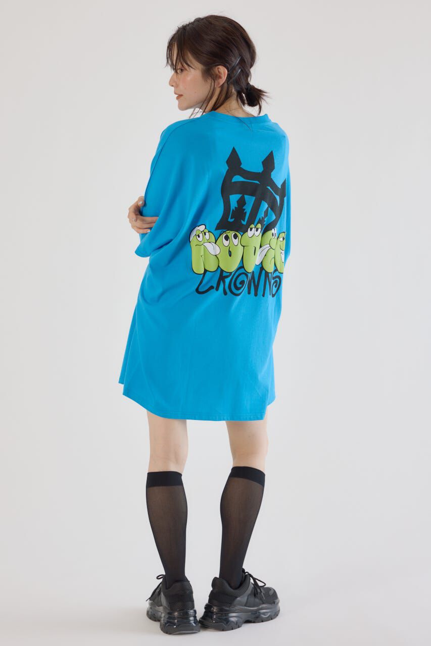 RODEO CROWNS「ストリートFace Logo Tワンピース」|ワンピース|