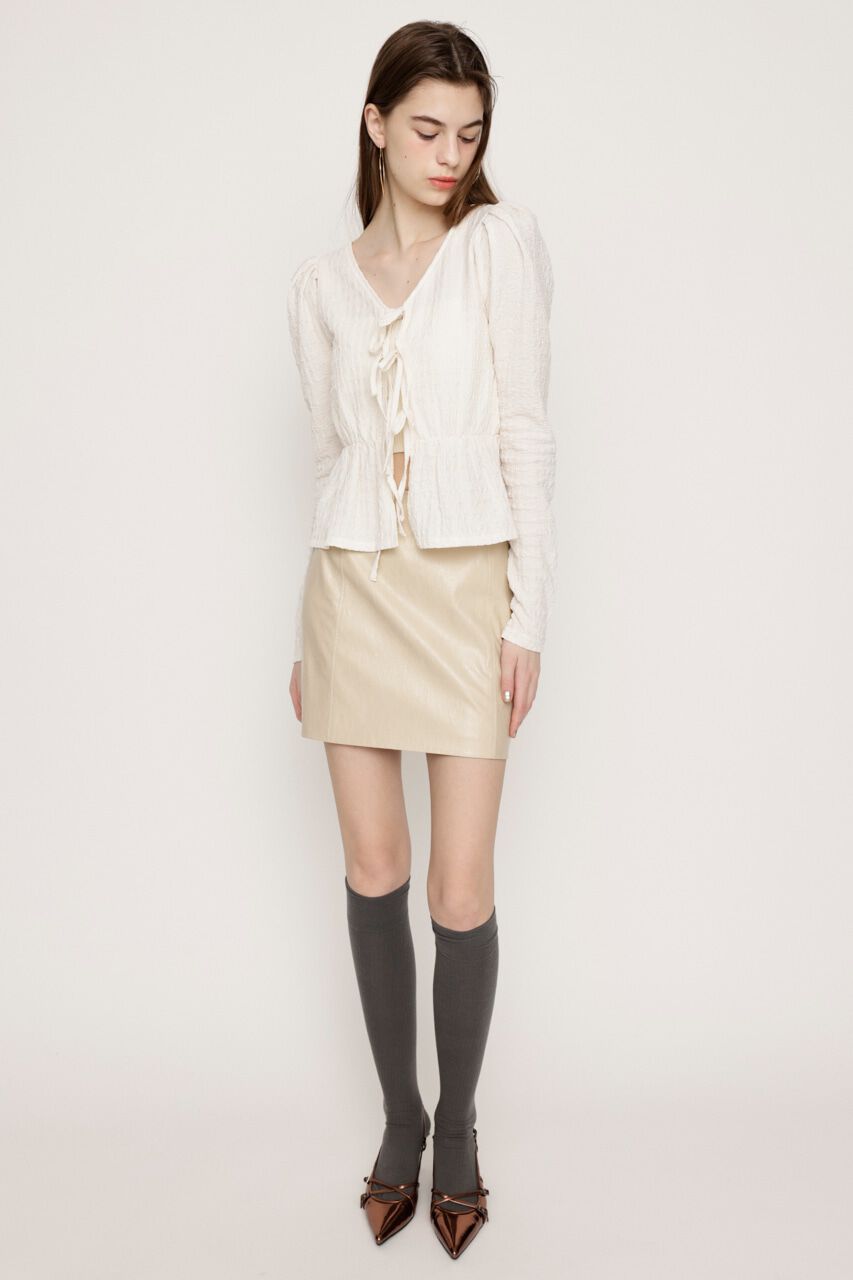 SLY「2WAY SWELLING JQ PUFF トップス」|Tシャツ・カットソー|