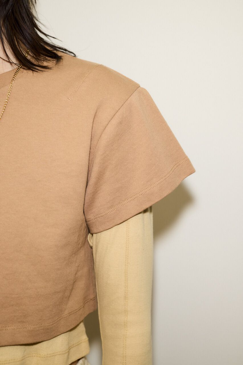 SLY「2P LAYERED トップス」|Tシャツ・カットソー|