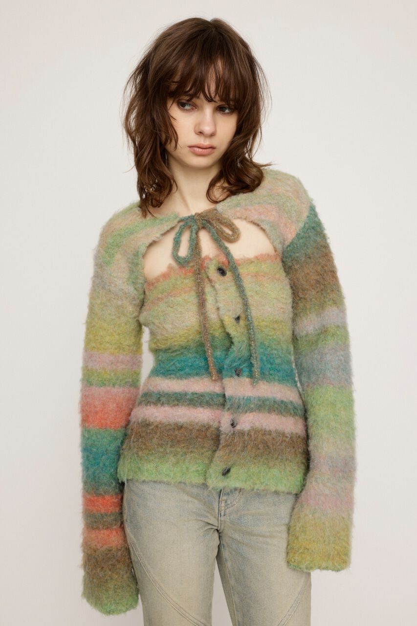 SLY「GRADATION BOUCLE 2P トップス」|ニット・セーター|