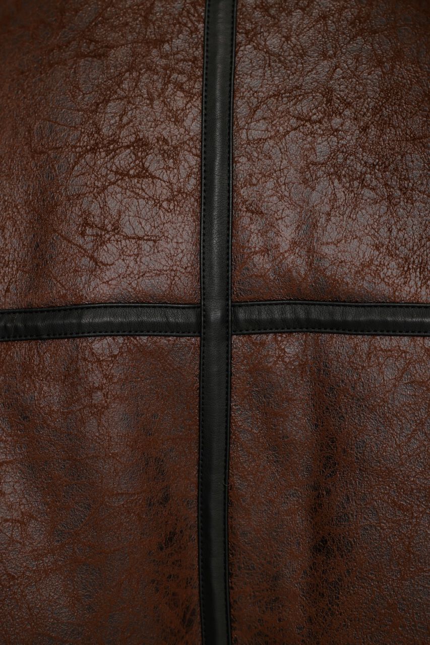 SLY「VINTAGE FAUX SHEARLING ジャケット」|ブルゾン・スタジャン|