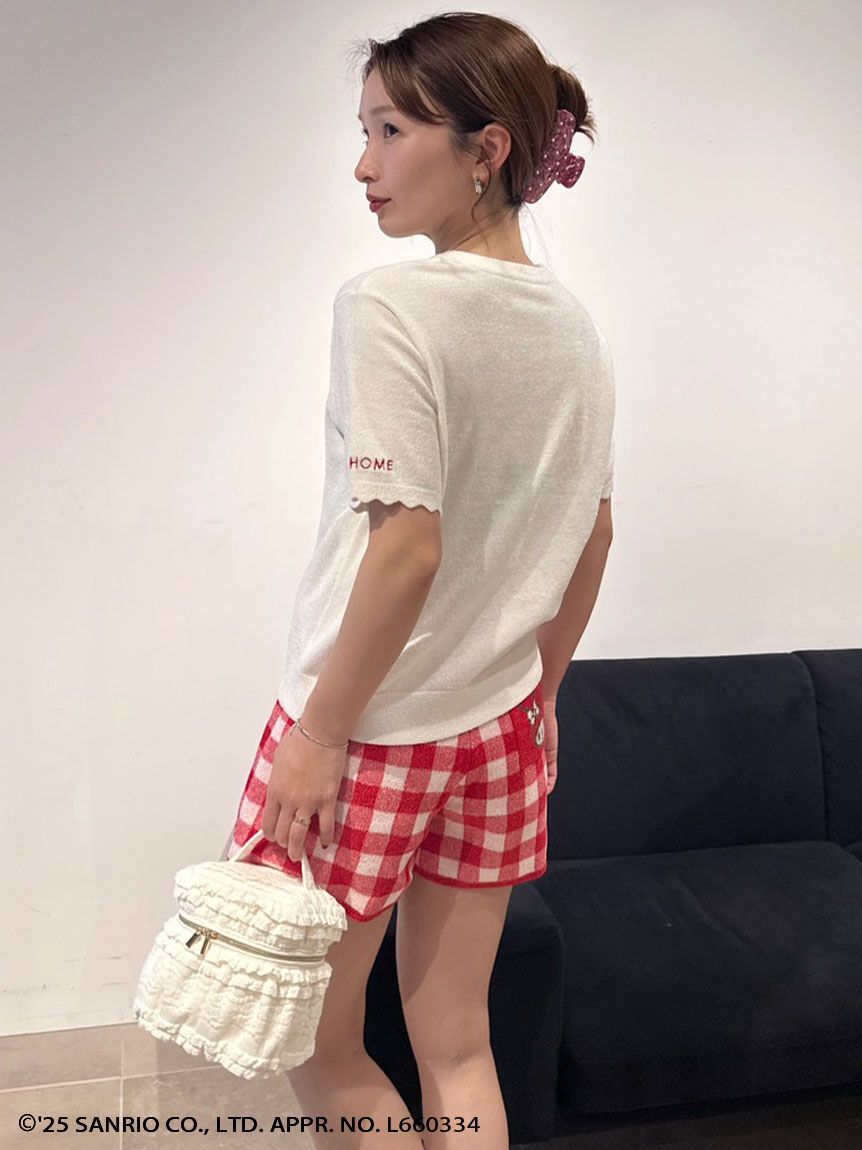 SNIDEL HOME「【MY MELODY】ニットショートパンツ」|ルームウェア|