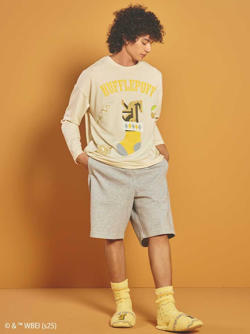 SNIDEL HOME「【メンズ】【ハリー・ポッター】ロングTシャツ」|ルームウェア|