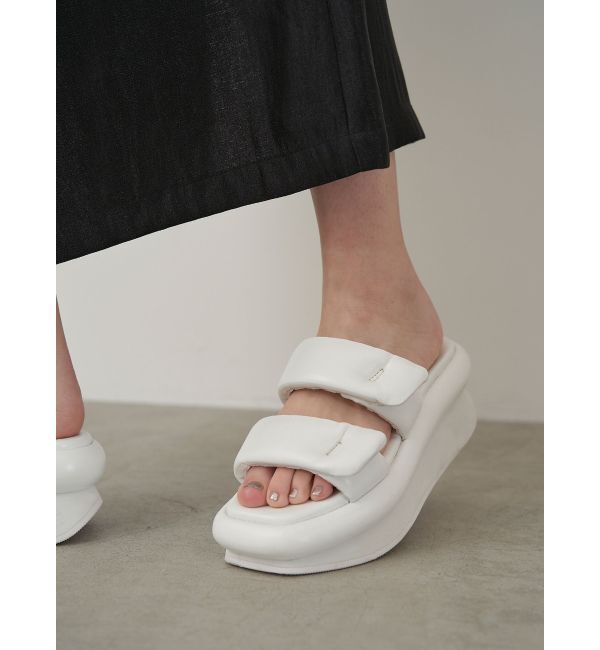 ELENDEEK「DOUBLE BAND SANDAL」|サンダル|
