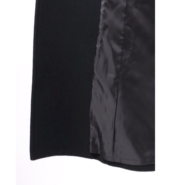 RESEXXY「ショートビーバーウールロングコート」|その他|