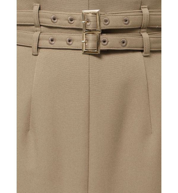 RESEXXY「ダブルベルトラッフルスカート」|スカート|