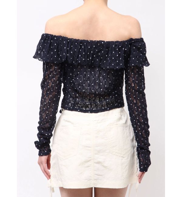 EMODA「オフショルダーギャザートップ」|Tシャツ・カットソー|