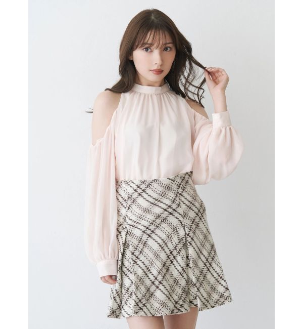 MERCURYDUO「オリジナルロービングチェックミニスカパン」|その他|