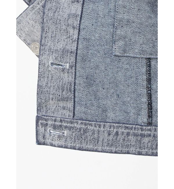 MURUA「フロッキーデニムジャケット」|デニムジャケット|