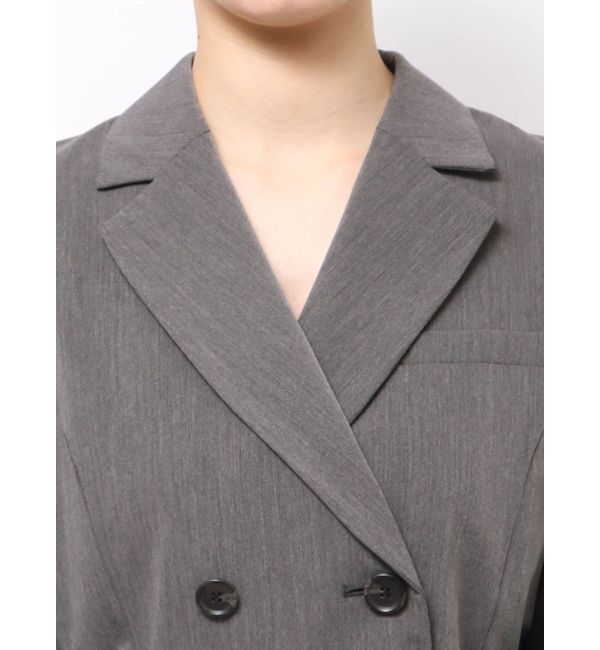 MURUA「ジャケットライクZIPミニワンピース」|ワンピース|