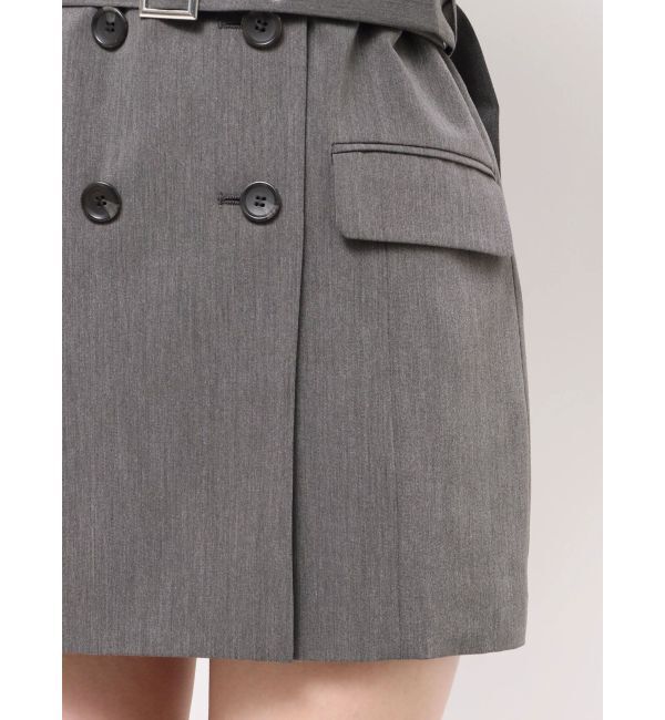 MURUA「ジャケットライクZIPミニワンピース」|ワンピース|