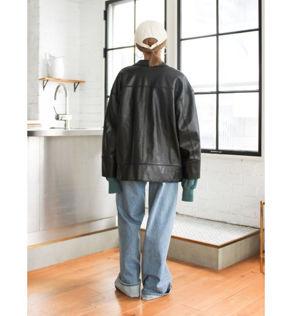 Ungrid「ロールアップルーズデニム」|デニム|