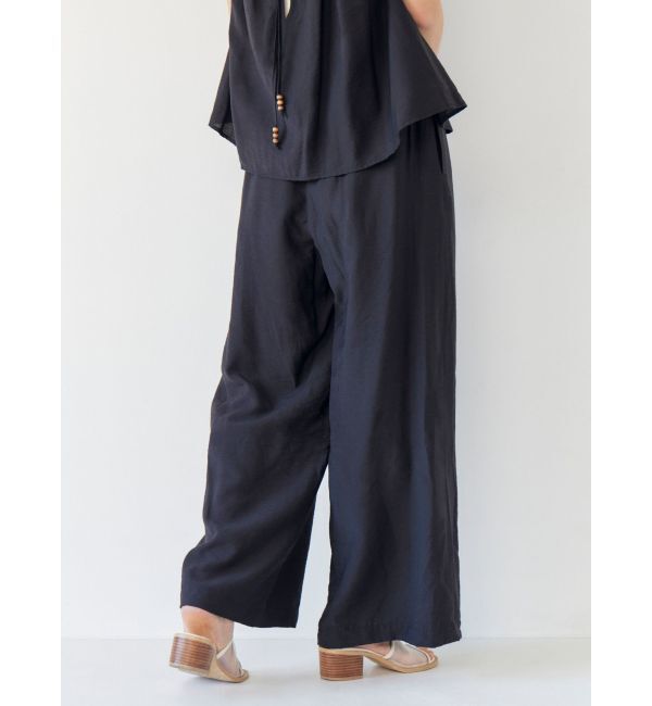 Ungrid「【WEB限定】ウッドビーズコンビキャミセットアップ」|キャミソール|