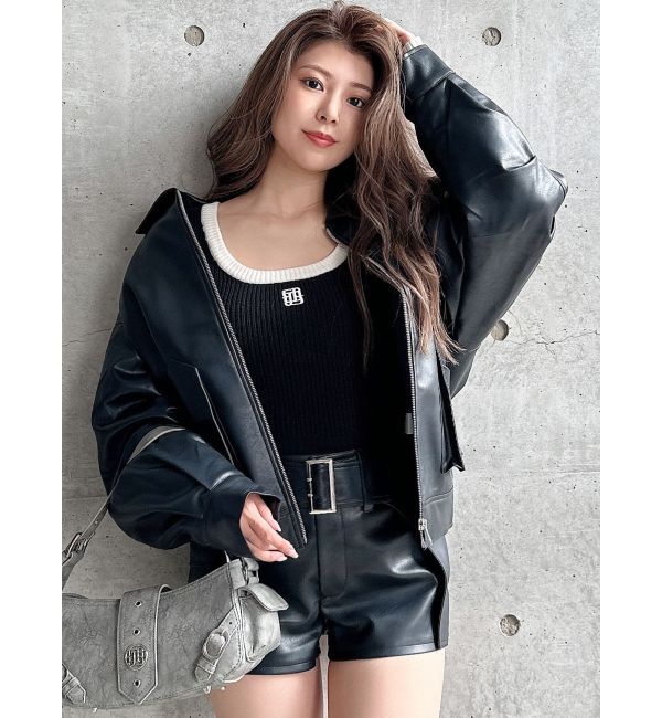 GYDA「フェイクレザー a-2フライトジャケット【SETUP着用可】」|その他|