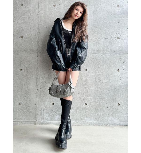 GYDA「フェイクレザー a-2フライトジャケット【SETUP着用可】」|その他|