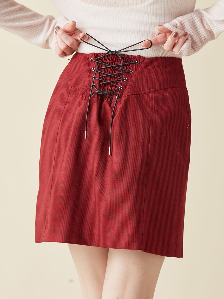 FURFUR「スタッズデザインミニスカート」|スカート|