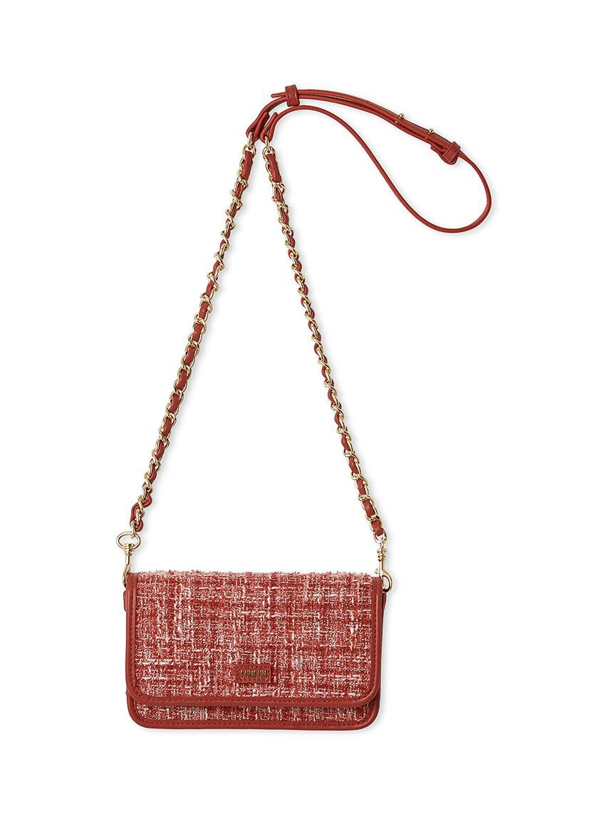 FURFUR「【限定カラー】ツイードロゴフォンホルダー」|ショルダー・メッセンジャー|