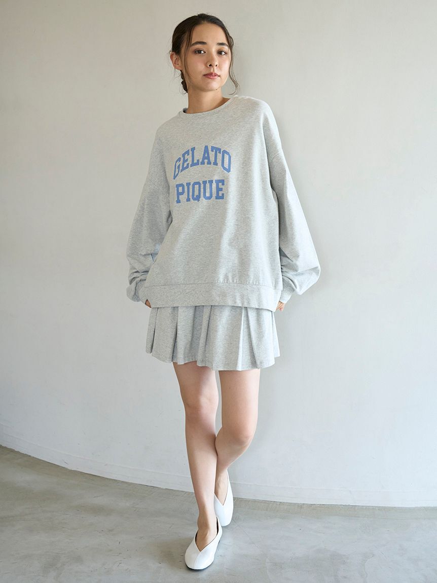 gelato pique「カレッジロゴショートパンツ」|ルームウェア|