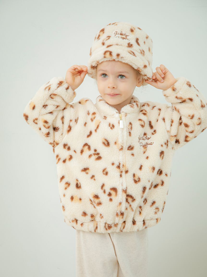 GELATO PIQUE KIDS & BABY「【KIDS】フリースブルゾン」|パーカー|BEG