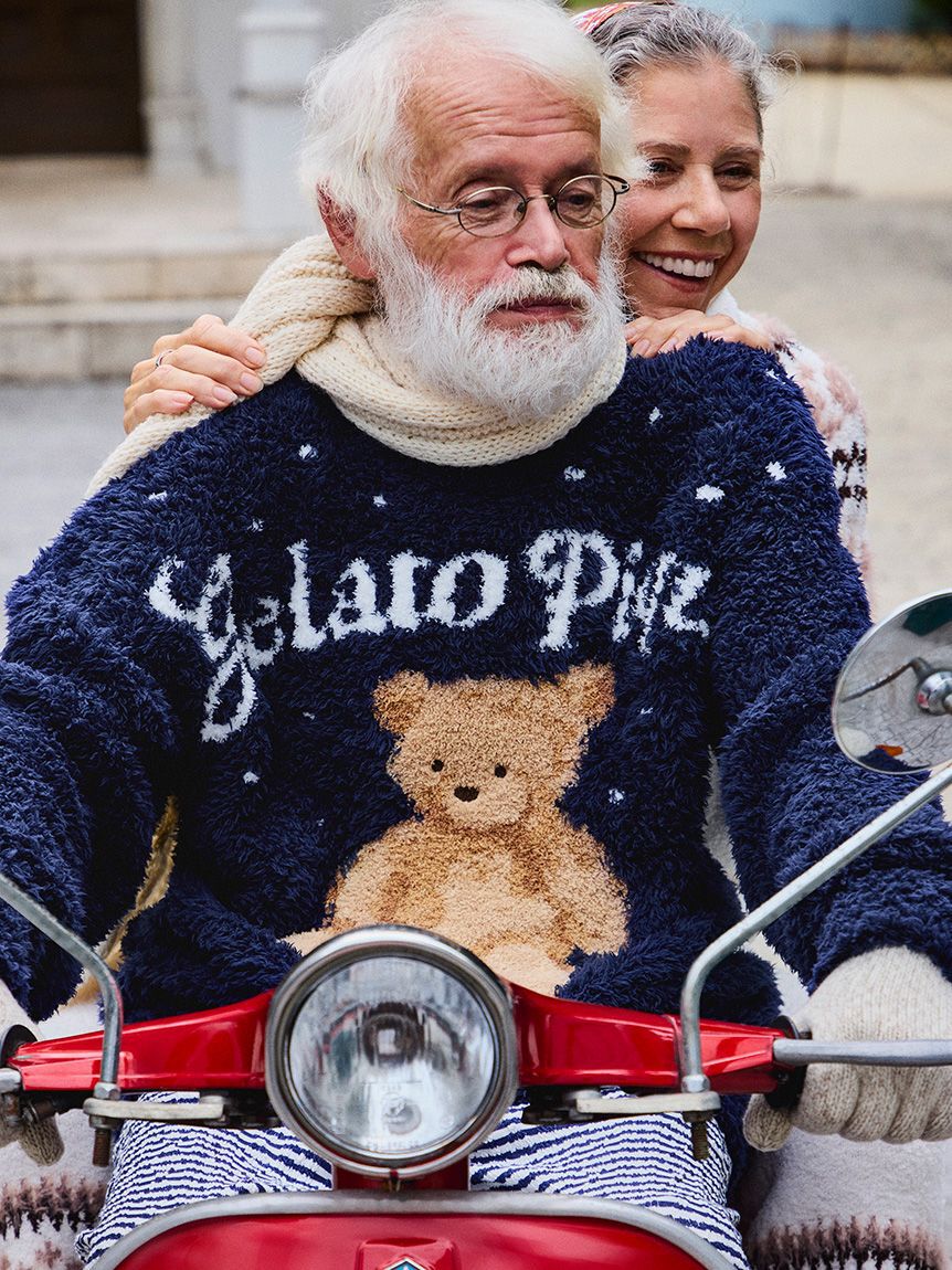 GELATO PIQUE HOMME「【HOLIDAY】【HOMME】ジェラートスノーベアジャガードプルオーバー」|プルオーバー|