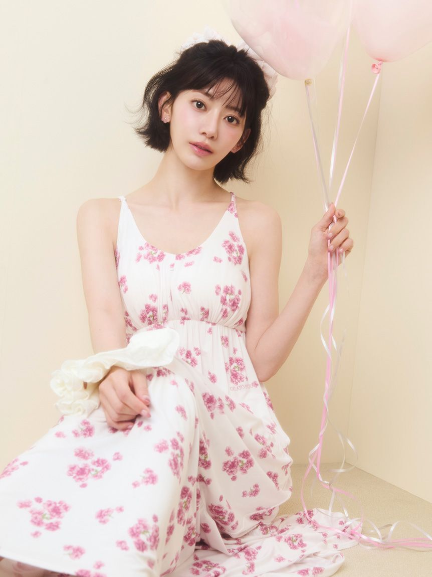 gelato pique「さくら柄カップインワンピース」|ルームウェア|LPNK