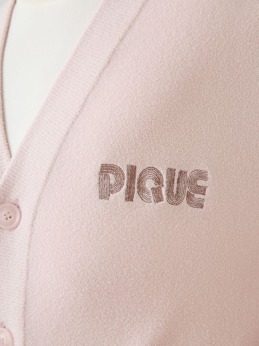 GELATO PIQUE HOMME「【HOMME】スムーズィーliteラインロゴカーディガン」|カーディガン|