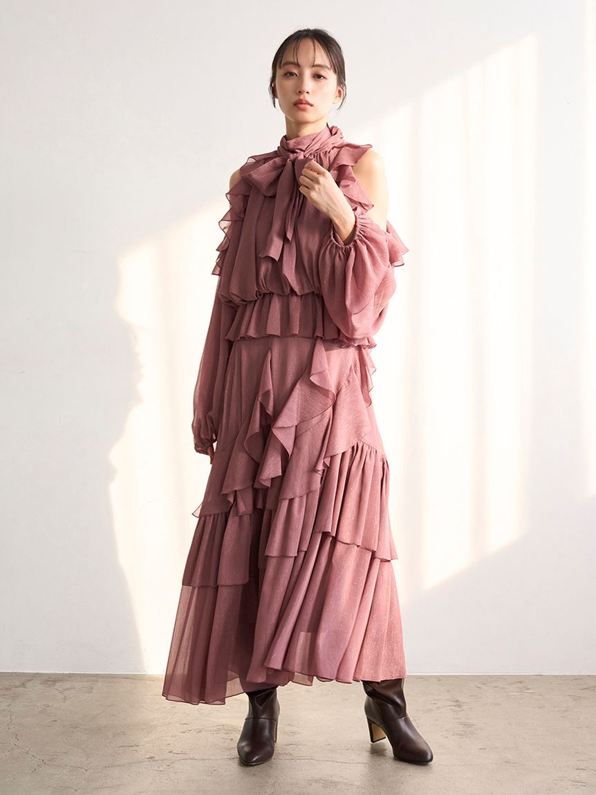 SNIDEL「シフォンボリュームブラウス」|シャツ・ブラウス|