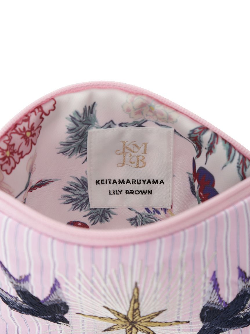 LILY BROWN「【LILY BROWN&times;KEITA MARUYAMA】刺繍タッセルポーチ」|ポーチ|