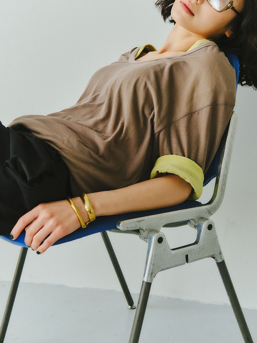 styling/「シアーカット2WAYトップス」|Tシャツ・カットソー|