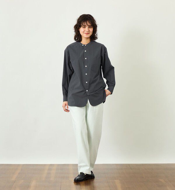 MACKINTOSH PHILOSOPHY「【GREY LABEL】バンドカラーシャツ」|シャツ・ブラウス|