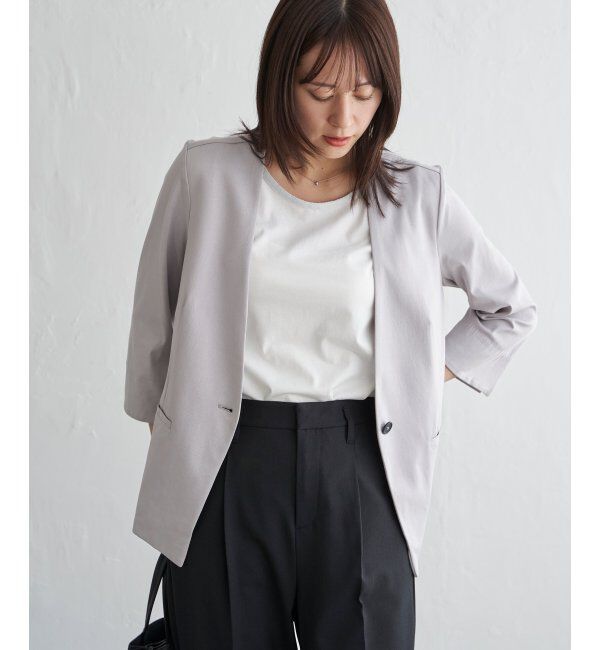 IKKA LOUNGE「【接触冷感】ひやっとBeasystretchジャケット」|その他|
