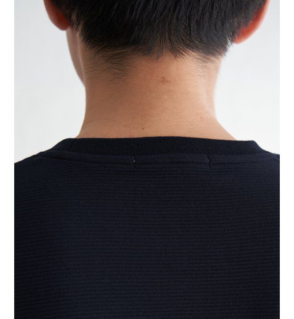 ikka「リップルパネルボーダーTシャツ」|Tシャツ・カットソー|