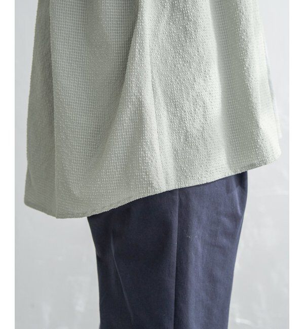 ikka「サッカーペプラムブラウス」|シャツ・ブラウス|